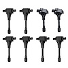 OE Replacement Ignition Coils for 2014-2018 Nissan Frontier [Black]
