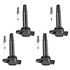 OE Replacement Ignition Coil and Spark Plug Kit, 2000 2001 Nissan Sentra 1.8L L4