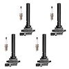 OE Replacement Ignition Coil and Spark Plug Kit, 1999-2004 Chevrolet Tracker/Suzuki Vitara L4 2.0L