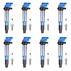 High-Performance Ignition Coil and Spark Plug Kit for BMW 750i/550i/650i/X5 4.8L