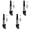OE Replacement Ignition Coil and Spark Plug Kit, 2007-2010 Mini Cooper Pepper 1.6L