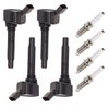 OE Replacement Ignition Kit with 4 Coils & 4 Plugs for 2014-2018 Volkswagen Jetta & 2014-2019 Volkswagen Passat