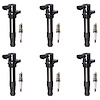 OE Replacement Ignition Coil and Spark Plug Kit, 2003-2005 Land Rover Freelander HSE 2.5L V6