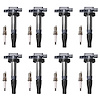 OE Replacement Ignition Coil and Spark Plug Kit, 2005-2009 Land Rover Range Rover LR3 V8