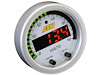 X-Series Volt Gauge Accessory Kit Includes Silver Bezel And White Faceplate