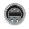 X-Series Volt Gauge Accessory Kit Includes Silver Bezel And White Faceplate - image 2