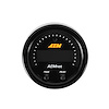 X-Series AEMnet Can Bus Gauge Black Bezel With Black Faceplate