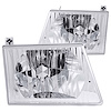 111026 Chrome Housing Headlights 1992-2003 Ford Econoline Van