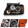 111204 Black Housing Headlights 2004-2008 Ford F-150 - image 4