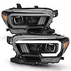 111379 Black Housing Headlights 2016-2017 Toyota Tacoma