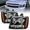 111392 Crystal Headlight Set 2014-2014 Chevy Suburban, 2007-2013 Chevy Avalanche, 2007-2014 Chevy Tahoe - image 2