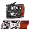 111393 Crystal Headlight Set Fits Select GM Truck/SUV - image 3