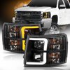 111410 Projector Headlight Set Fits Select GM Truck/SUV - image 4