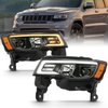 111418 Projector Headlight Set 2022-2022 Jeep Grand Cherokee WK, 2017-2021 Jeep Grand Cherokee - image 4