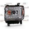 111486 Black Housing Headlights 2016-2019 GMC Sierra 1500 - image 4