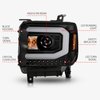 111513 Projector Headlight Set w/Halo Fits Select GMC Sierra 1500, GMC Sierra 2500 HD, GMC Sierra 3500 HD, GMC Sierra - image 4