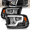 111515 Crystal Headlight Set Fits Select Ram 1500/2500/3500, Dodge Ram 1500/2500/3500