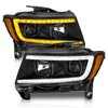 111568 Projector Headlight Set 2011-2013 Jeep Grand Cherokee - image 2
