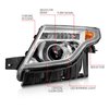 111576 Projector Headlight Set 2011-2015 Ford Explorer - image 4
