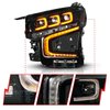 111642X Full LED Projector Headlights for 2021-2023 Chevrolet Suburban, Tahoe [Black w/Amber Daytime Running Lights] - image 3