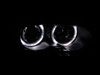 121015 Black Housing Headlights 1999-2001 BMW 3 Series E46 - image 3
