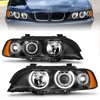 Black Housing Headlights 1997-2001 BMW 5 Series - image 2