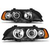 Black Housing Headlights 1997-2001 BMW 5 Series - image 3