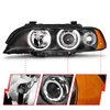 Black Housing Headlights 1997-2001 BMW 5 Series - image 4