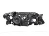 Black Housing Headlights 2001-2003 Mazda Protege - image 2