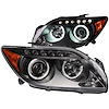 121119 Black Housing Headlights 2005-2007 Scion tC