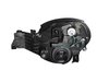 121121 Black Housing Headlights 2002-2003 Subaru Impreza - image 2