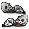 Chrome Housing Headlights 1998-2005 Lexus GS300/400/430 - image 2