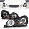 121144 Black Housing Headlights 1998-2005 Lexus GS 300/400/430 - image 2