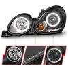 121144 Black Housing Headlights 1998-2005 Lexus GS 300/400/430 - image 4