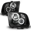 121166 Black Housing Headlights 2005-2009 Ford Mustang - image 3