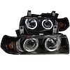 121325 Black Housing Headlights 1992-1998 BMW 3 Series E36