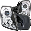 121416 Chrome Housing Headlights 2003-2007 Cadillac CTS