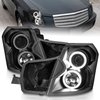 121417 Black Housing Headlights for 2003-2007 Cadillac CTS - image 2