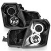 121417 Black Housing Headlights for 2003-2007 Cadillac CTS - image 3