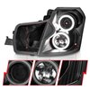 121417 Black Housing Headlights for 2003-2007 Cadillac CTS - image 4