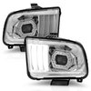 121567 Projector Headlight Set 2005-2009 Ford Mustang - image 2