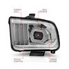 121567 Projector Headlight Set 2005-2009 Ford Mustang - image 4