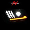 121577 LED Black Housing Projector Headlights 2010-2014 Ford Mustang - image 4