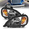 131028 LED Crystal Headlight Set 2000-2013 Freightliner Columbia