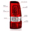 311329 LED Tail Light Assembly Fits Select GM Truck/SUV - image 4