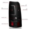 311334 LED Tail Light Assembly Fits Select GM Truck/SUV - image 4
