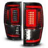 311446 Black LED Tail Lights w/Sequential Signals Fits Select Ford Ranger [Clear Lens - image 2
