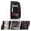 311482A Full LED Black Sequential Tail Lights w/Clear Lens 2019-2024 Ram 2500/3500 - image 2
