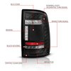 311482A Full LED Black Sequential Tail Lights w/Clear Lens 2019-2024 Ram 2500/3500 - image 3