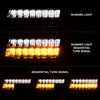 511085 Full LED Fender Lights Fits Select Jeep Wrangler Sport, Sport S Models  - image 2